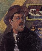 Paul Gauguin, Hat self-portraits